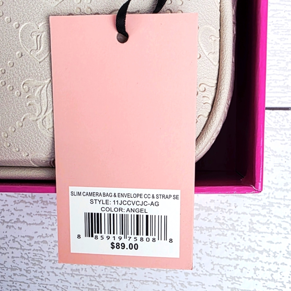 Juicy Couture Slim Camera Bag & Envelope and Strap 3 Pc Set - Picture 6 of 6